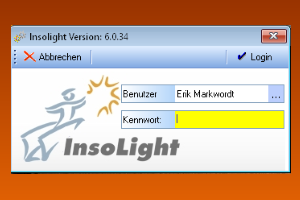 Anmeldung Insolight